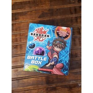 Bakugan Battle Brawlers Battle Box Fold‎ Out Hard Cover book scorepad